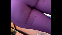 Purple Leggings Milf 2