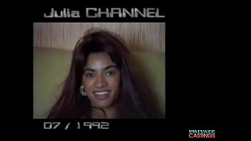 Julia Channel, Perfect Mulata Ready for an Orgy Thanks to the Private Casting