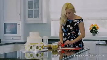 Brittany Bardot, MILF fucked in the kitchen