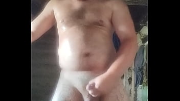Hot masturbation of a Russian gay man hungry for sex))))