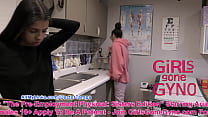 SFW NonNude BTS From Angel Santana and Aria Nicole's The Pre Employment Physical, Celebrations and Discussions ,Watch Film At GirlsGoneGyno.com
