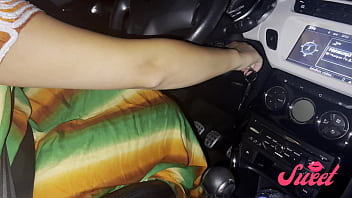 Masturbação noturna no carro enquanto dirige - Sweet Arabic Real Amateur