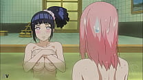Naruto Ep 311 Scène de bain │ Non censurée │ 4K Ai mise à l'échelle