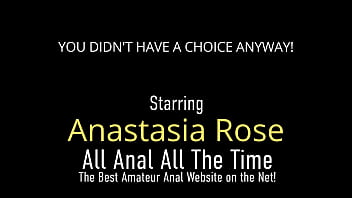 "I Love Anal" Says 19yo Anastasia Rose While Getting Ass Fucked Good!