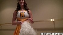Mofos -Hot Cheerleader Holly shows her spirit
