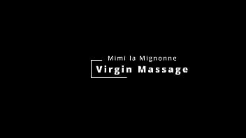 Sexy juicy innocent virgin massage of Mimi