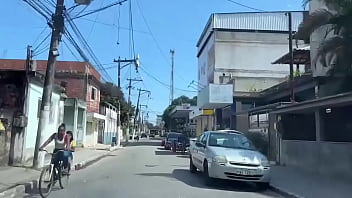 Il cazzo Uber più grasso di Rio de Janeiro