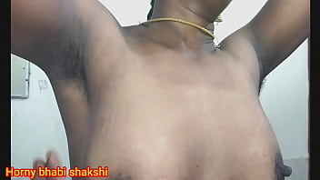 Bhabi show her nipples,Hairy armpits,hairy pussy to step brother .He fucked crempie pussy with moaning