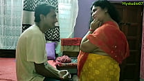 Indian Hot Bhabhi XXX sexo com Innocent Boy! Com áudio claro