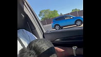 Liyah Bunni Gets Caught Giving Head On The HighWay By Mexican Truck Drivers