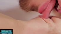 PUSSY LICKING. Close up clit licking and pussy eating