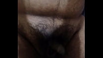 Vaibhav Jerks Off His Fat Hairy Cock & Cums & Showcases His Big Fat Hairy Body