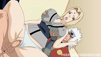 Naruto XXX Porn Parody - Tsunade & Jiraiya Animation (жесткий секс) (аниме хентай)