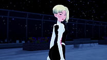 Spider-Woman (Gwen Stacy) scopa | Corto