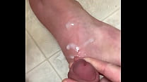 Cuming on my foot