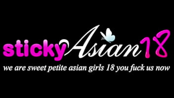StickyAsian18 "Angel 18" y "Cici" chupan juguetes pequeñas chicas asiáticas aman tu dinero