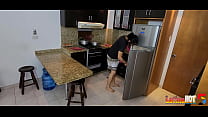 Accidental sex with my sexy Lnda Shobrina in the kitchen when Full sex with the huge ass of the girl patty for the cock inside her pussy - Latina Hot5