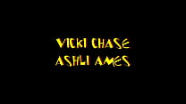 Ashli Ames & Vicki Chase Get Knocked Up On The Same Cock