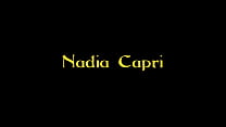 Brunette Coed Nadia Capri Confesses on her Kneels before the Gloryhole