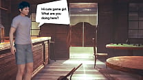 Lara Croft Cosplay Hentai hat Sex mit einem Mann in einem neuen animierten Hentai-Manga-Video