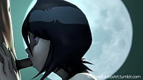 Rukia good at blowjob