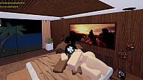 Latina fucked by BBC in ROBLOX