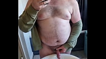 Chubby Guy Edged Up Cock and Edged Cum Compilation 01 - Like and Comment