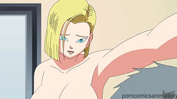 ドラゴンボール Z XXX ポルノ パロディ - 人造人間 18 号アニメーション デモ (ハード セックス) (アニメ ヘンタイ)