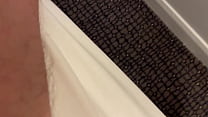 Pissing all over Hotel Room Carpet
