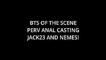 (dry version) behind the scene,perv anal casting Nemesi and Jack23,0%pussy only anal,milk fetish,rimming,hardcore,bdsm,cum on high heels and feet