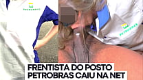 Gas station attendant at Petrobras went online