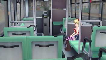 Айри Акизуки Сосет член в автобусе | 1 | Они чичи | милая блондинка шагает на публику | Полный и POV на Sheer и PTRN: Fantasyking3