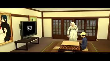 Naruto Boruto Cap 3 Sakura convida Boruto para assistir um filme depois manda ele ir para o quarto e acaba transando com ele e se gravando pelo celular acaba dentro dele