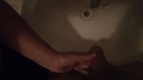 Washing his cock