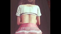 Fidanzata Futanari scopa una femminuccia arrapata nel culo - Animazione familiare 3D Hentai Futa - Tiktok / Sveltina / Breve sesso veloce