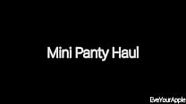 EveYourApple Mini Panty Try On Haul in College Dorm