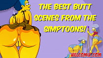 Лучшие поп-сцены из Симптунов! Симпсоны порно!