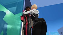 Sims 4 Spider man adult Miles Morales fucks adult Gwen Stacy on a balcony part 1