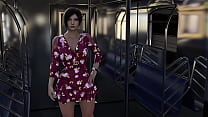 Ada gets stripped by the subway