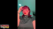 Casting porno latina - Emo Goth ALT jeune femme salope Creampie