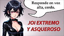 JOI extremer und ekelhafter Hentai auf Spanisch.