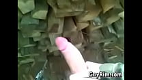 Russian Soldier Jerking Off POV