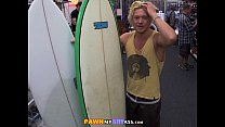 Russian surfer banged in the storage room