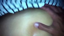 My mexican gf cums on my cock